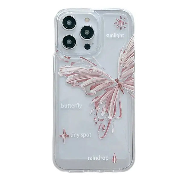 Boogzel Apparel Aesthetic Butterfly iPhone Case