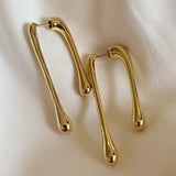 Boogzel Apparel Aesthetic Dripping Earrings, view 4