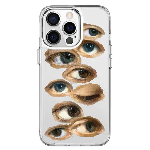 Boogzel Apparel Aesthetic Eyes iPhone Case