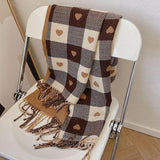Boogzel Apparel Heart Pattern Scarf, view 5
