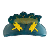 Boogzel Apparel Aesthetic Lotus Flower Hair Claw, view 2