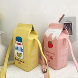 Boogzel Apparel Aesthetic Milk Shoulder Bag, view 3