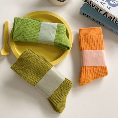 Boogzel Apparel Aesthetic Ribbed Socks