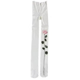 Boogzel Apparel Aesthetic Rose Print Tights, view 2