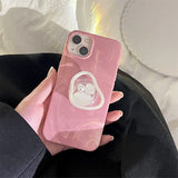 Boogzel Apparel Aesthetic Shell Pearl iPhone Case, view 2