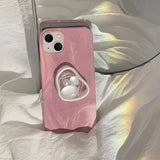 Boogzel Apparel Aesthetic Shell Pearl iPhone Case, view 3