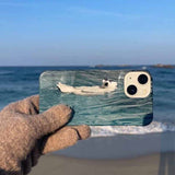 Boogzel Apparel Swimming Bear iPhone Case, view 3