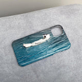 Boogzel Apparel Swimming Bear iPhone Case, view 4