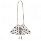 Boogzel Apparel After Midnight Eyelet Shoulder Bag, view 5
