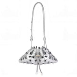 Boogzel Apparel After Midnight Eyelet Shoulder Bag, view 6