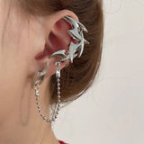 Boogzel Apparel Aggressively Pretty Ear Cuff, view 2