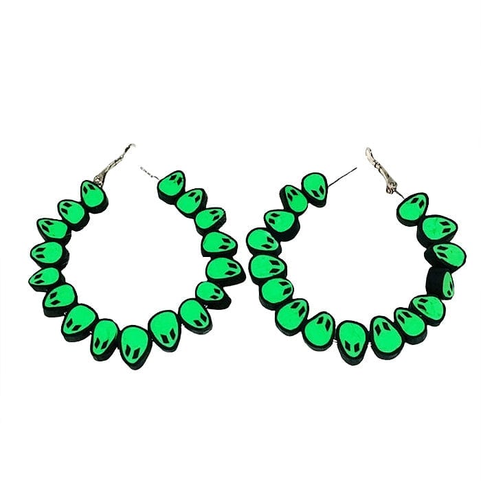 Boogzel Apparel Alien Earrings