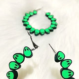 Boogzel Apparel Alien Earrings, view 2
