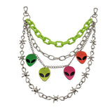 Boogzel Apparel Alien Pant Chain Belt, view 2