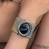 Boogzel Apparel Alien Signal Cuff Bracelet, view 2