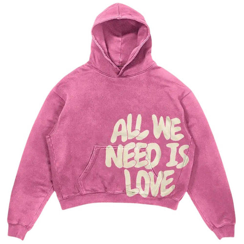 Boogzel Apparel All We Need Is Love Hoodie