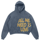Boogzel Apparel All We Need Is Love Hoodie, view 2