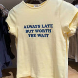 Boogzel Apparel Always Late Graphic T-Shirt, view 3