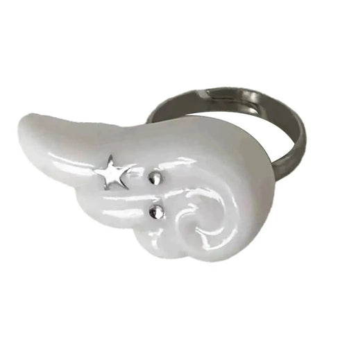 Boogzel Apparel Angel Wing Ring