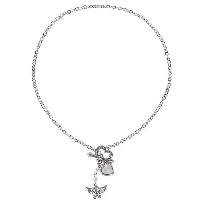 Boogzel Apparel Angelcore Aesthetic Chain Necklace