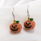 Boogzel Apparel Angry Pumpkin Earrings, view 2