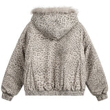 Boogzel Apparel Animal Instincts Leopard Print Jacket, view 2