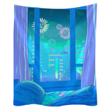 Boogzel Apparel Anime Aesthetic Wall Tapestry, view 2