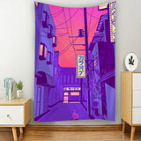 Boogzel Apparel Anime Aesthetic Wall Tapestry, view 3