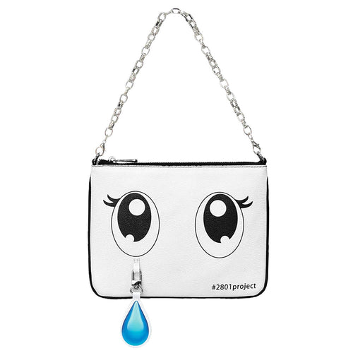 Boogzel Apparel Anime Crying Eyes Shoulder Clutch