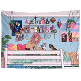Boogzel Apparel Anime Room Wall Tapestry, view 2