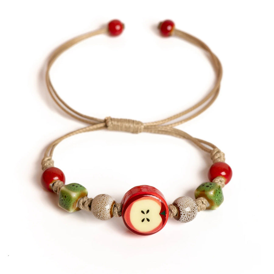 Boogzel Apparel Apple Beaded Bracelet