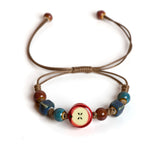 Boogzel Apparel Apple Beaded Bracelet, view 3