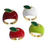 Boogzel Apparel Apple Chunky Ring, view 5