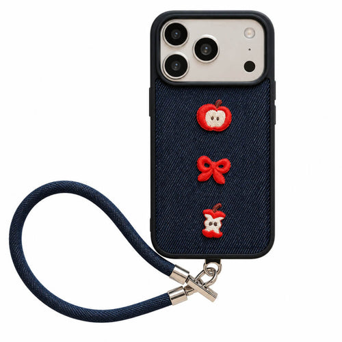 Boogzel Apparel Apple Core Denim iPhone Case