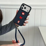 Boogzel Apparel Apple Core Denim iPhone Case, view 5