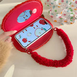 Boogzel Apparel Apple Plush iPhone Case, view 4