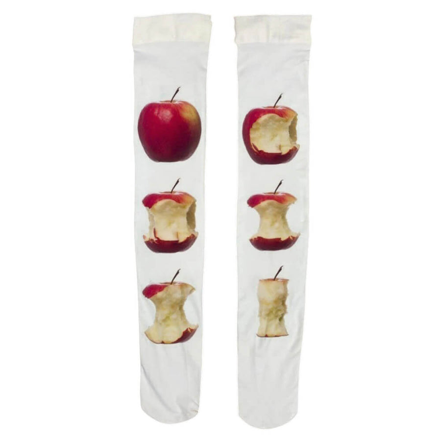 Boogzel Apparel Apple Print Knee High Socks
