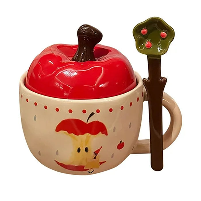 Boogzel Apparel Apple Shaped Ceramic Mug