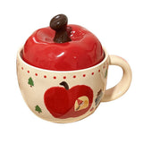 Boogzel Apparel Apple Shaped Ceramic Mug, view 2