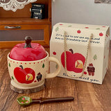 Boogzel Apparel Apple Shaped Ceramic Mug, view 6
