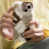 Boogzel Apparel Argyle Fuzzy iPhone Case, view 2
