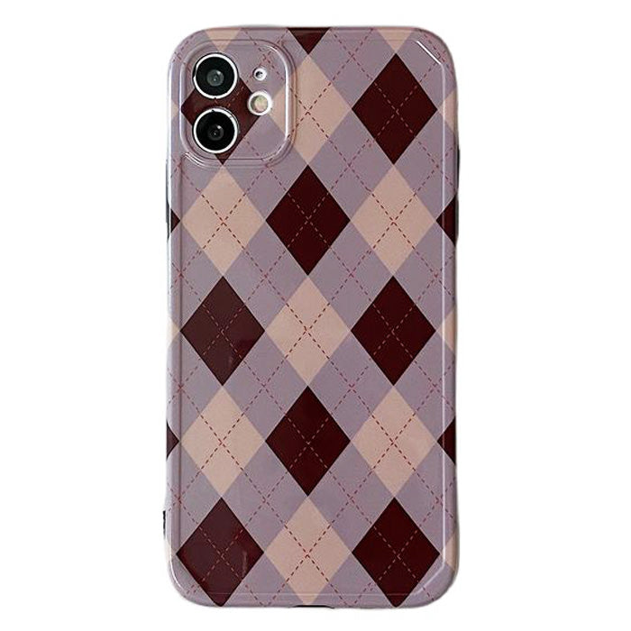 Boogzel Apparel Argyle iPhone Case