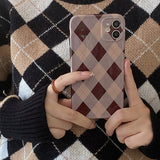 Boogzel Apparel Argyle iPhone Case, view 2