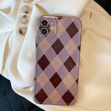 Boogzel Apparel Argyle iPhone Case, view 3