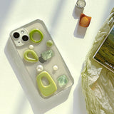 Boogzel Apparel Artificial Gems iPhone Case, view 2