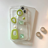 Boogzel Apparel Artificial Gems iPhone Case, view 3