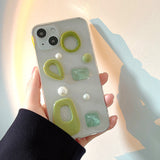 Boogzel Apparel Artificial Gems iPhone Case, view 4