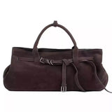 Boogzel Apparel Avenue Montaigne Structured Belted Tote Bag, view 3