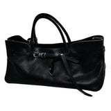 Boogzel Apparel Avenue Montaigne Structured Belted Tote Bag, view 5