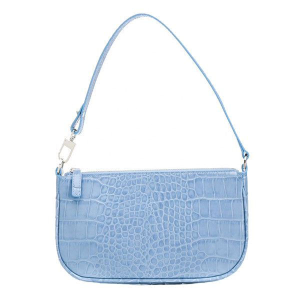 Boogzel Apparel Baby Blue Baguette Bag